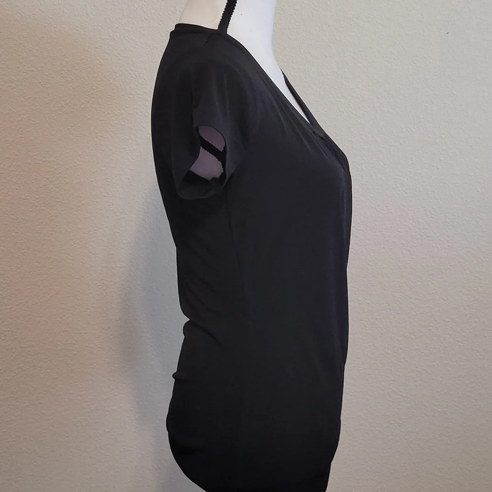 Black Dress Top S - Picture 2 of 4